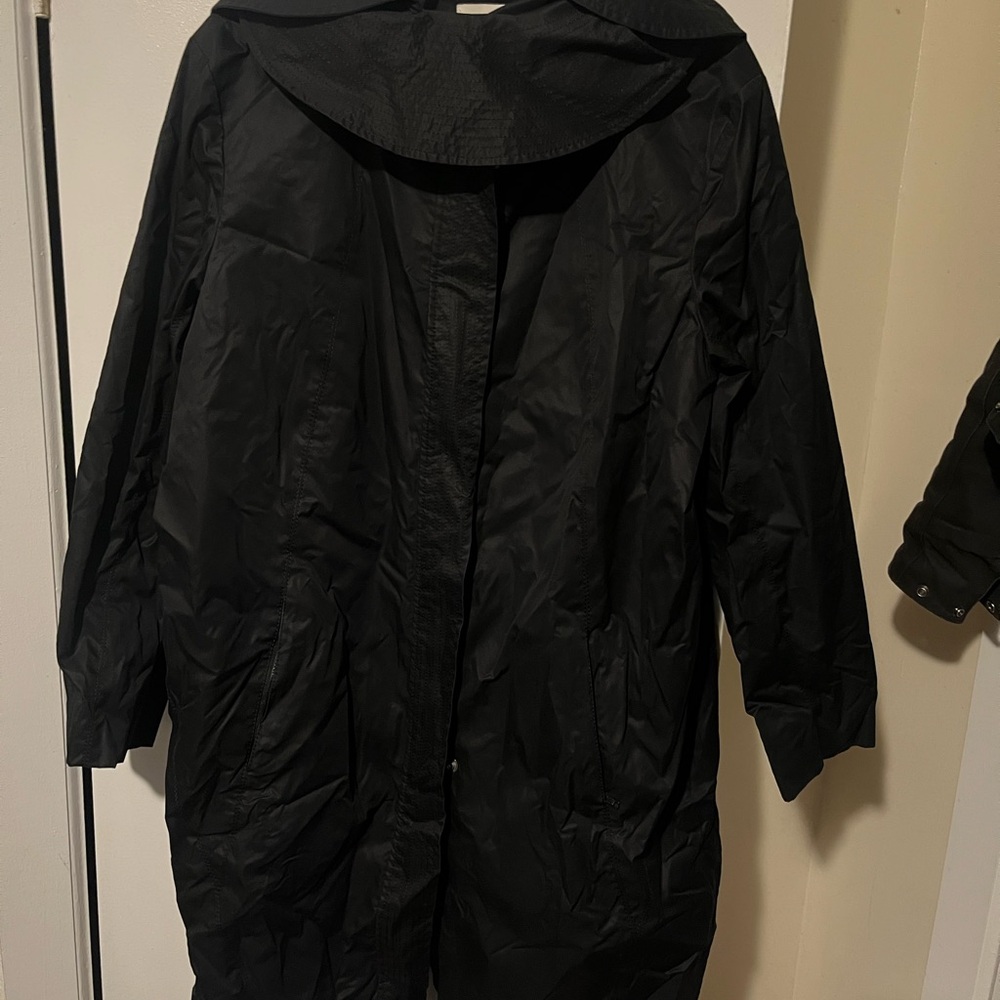 Helmut lang Black Women's Fisherman Rain Jacket